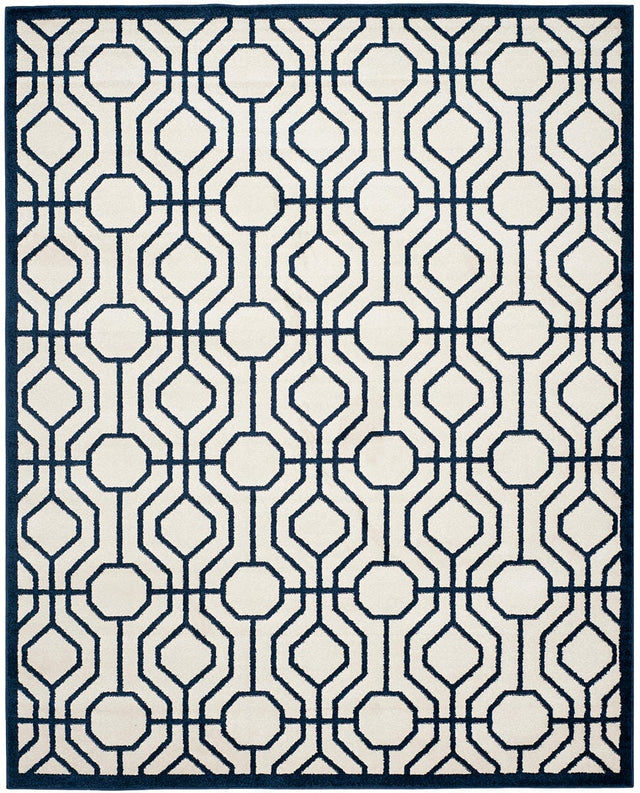 Safavieh Amherst Amt416M Ivory / Navy Rugs.