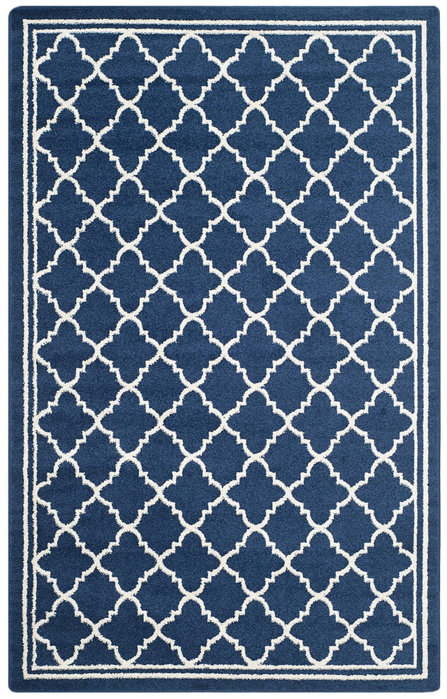 Safavieh Amherst Amt422P Navy / Beige Rugs.