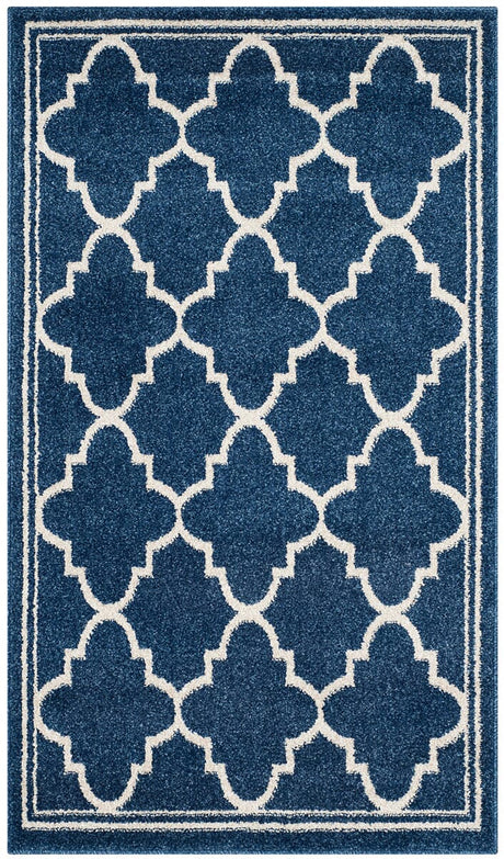 Safavieh Amherst Amt422P Navy / Beige Rugs.