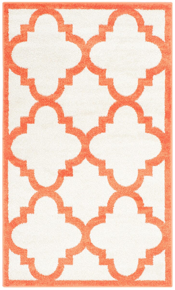 Safavieh Amherst Amt423F Beige / Orange Rugs.