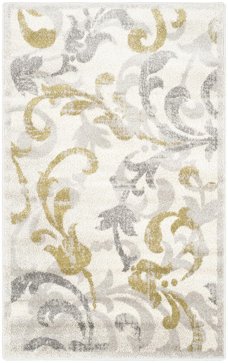 Safavieh Amherst Amt428E Ivory / Light Grey Rugs.