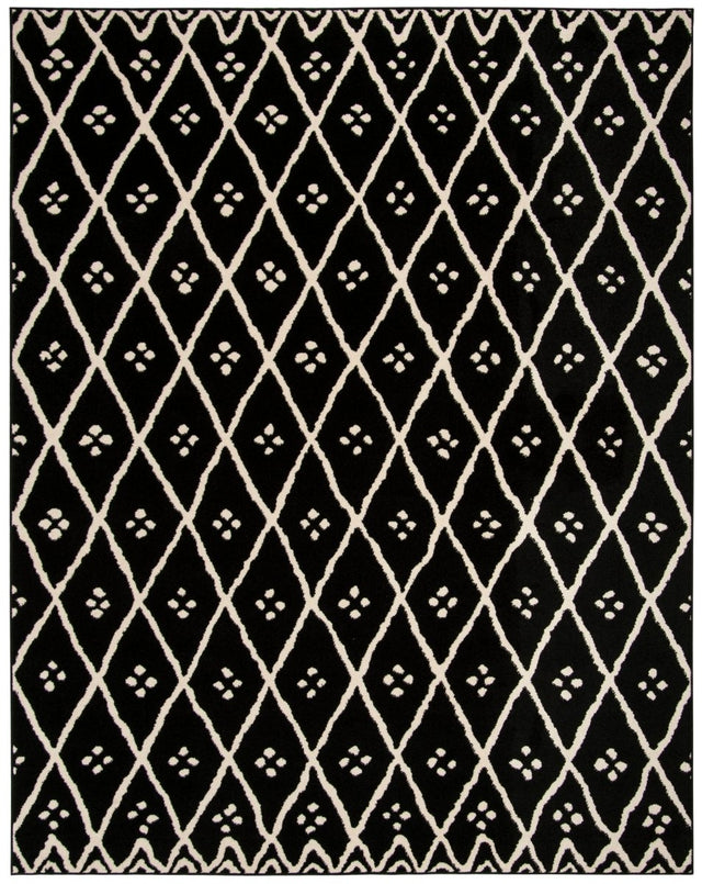 Safavieh Amherst Amt442I Black/Creme Rugs.