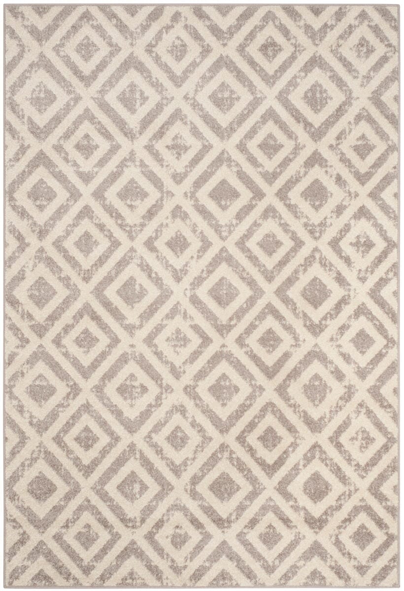 Safavieh Amsterdam Ams105A Ivory/Mauve Rug.
