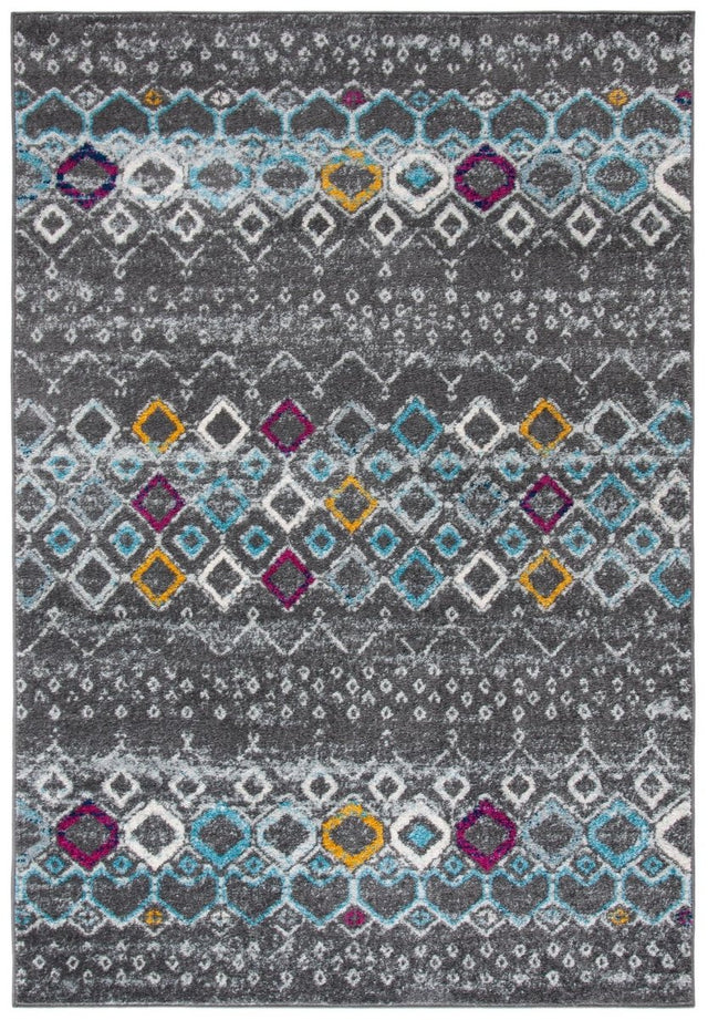 Safavieh Amsterdam Ams108H Dark Grey/Ivory Rugs.