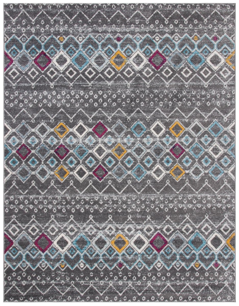 Safavieh Amsterdam Ams108H Dark Grey/Ivory Rugs.