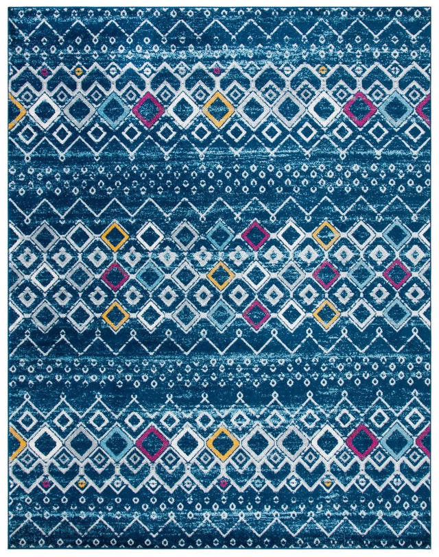 Safavieh Amsterdam Ams108M Navy/Turquoise Rugs.