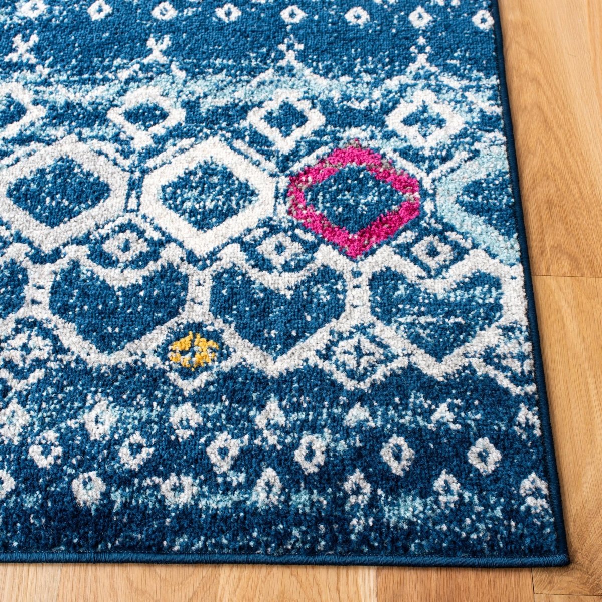 Safavieh Amsterdam Ams108M Navy/Turquoise Rugs.