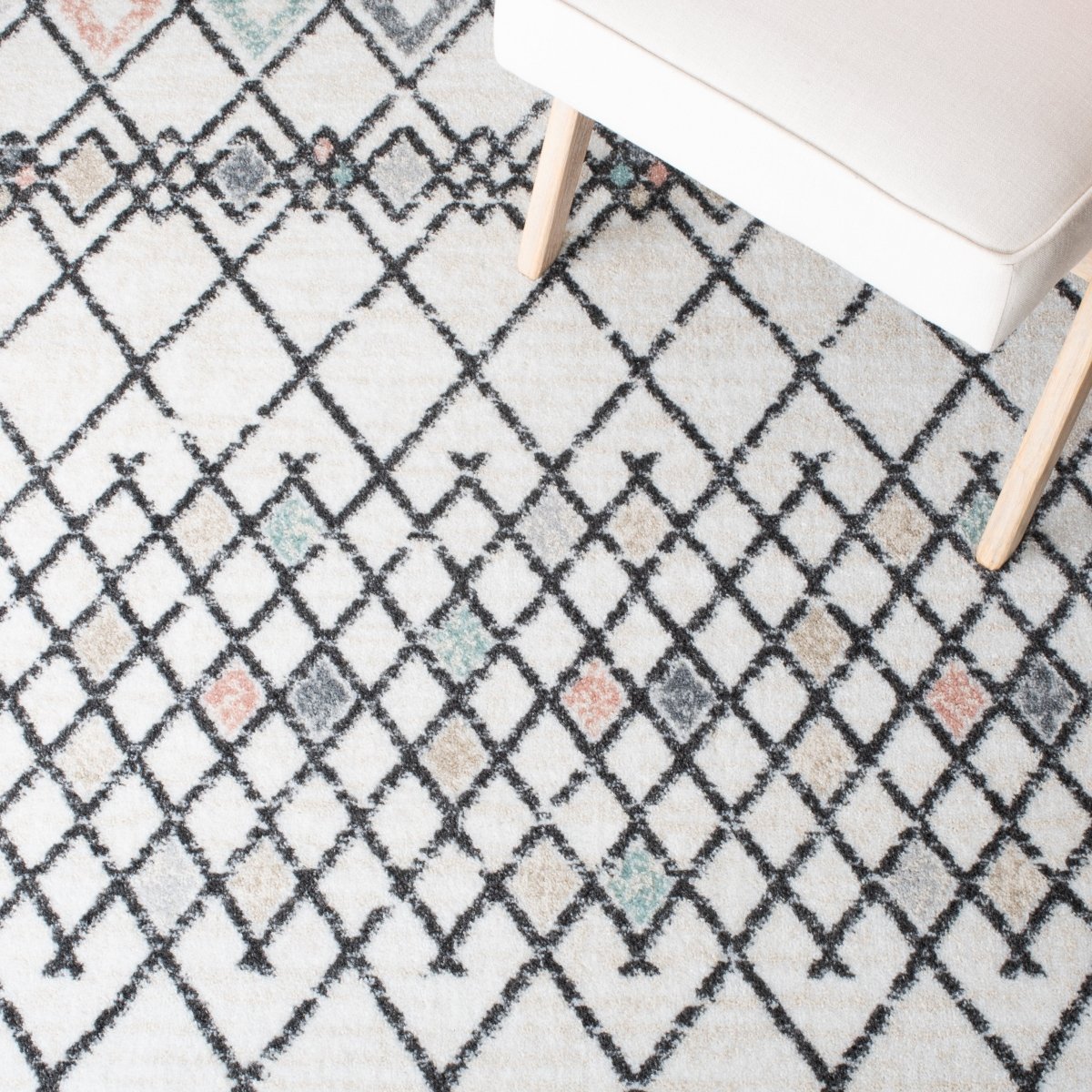 Safavieh Amsterdam Ams115A Ivory/Beige Rugs.
