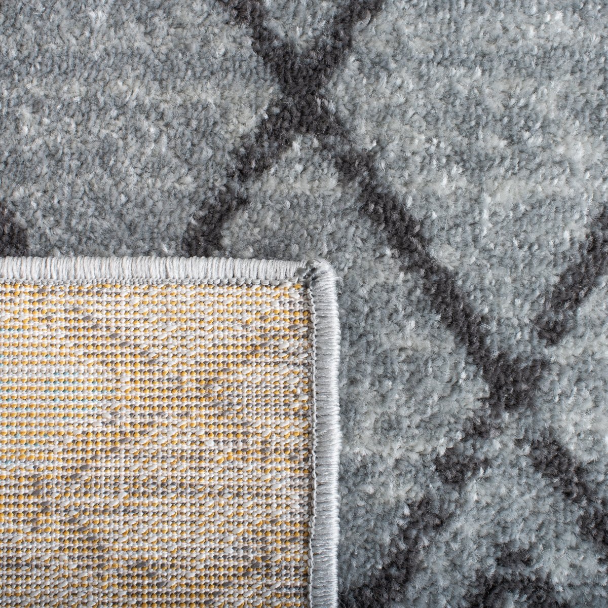 Safavieh Amsterdam Ams115G Grey/Light Grey Rug.