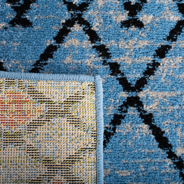 Safavieh Amsterdam Ams115M Blue/Ivory Rugs.