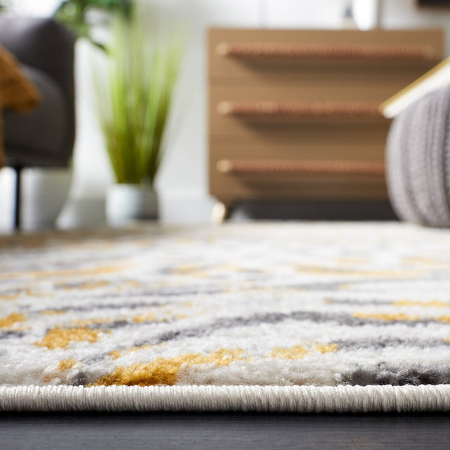 Safavieh Amsterdam Ams187D Beige/Gold Rug.