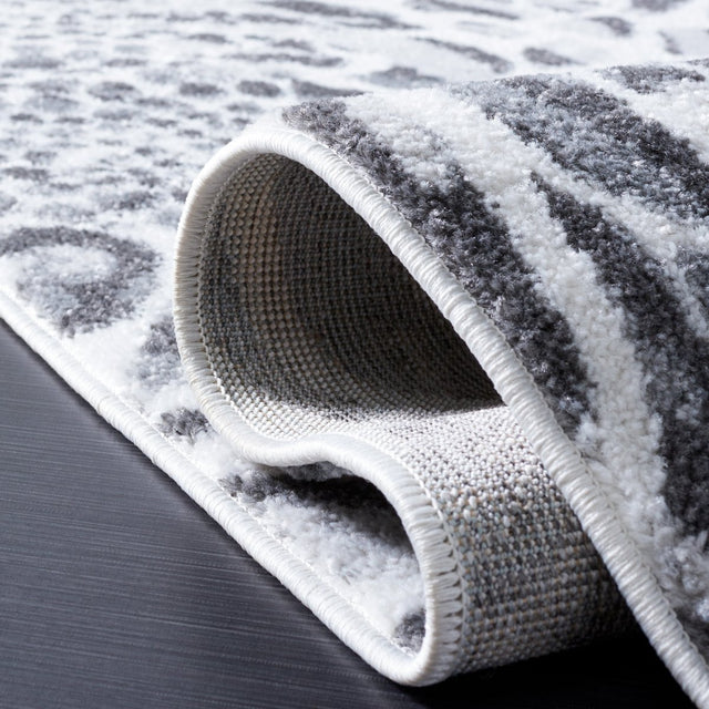 Safavieh Amsterdam Ams187F Ivory/Grey Rug.