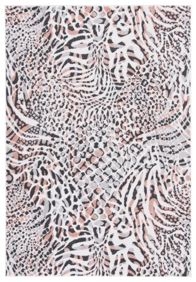 Safavieh Amsterdam Ams187U Ivory/Blush Rug.