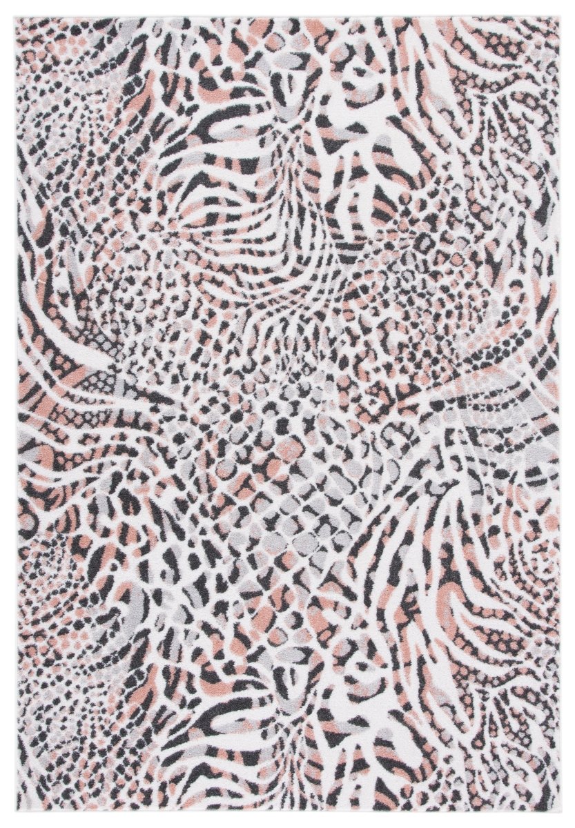 Safavieh Amsterdam Ams187U Ivory/Blush Rug.