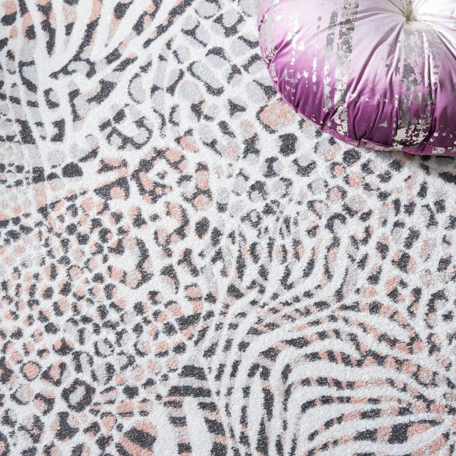 Safavieh Amsterdam Ams187U Ivory/Blush Rug.