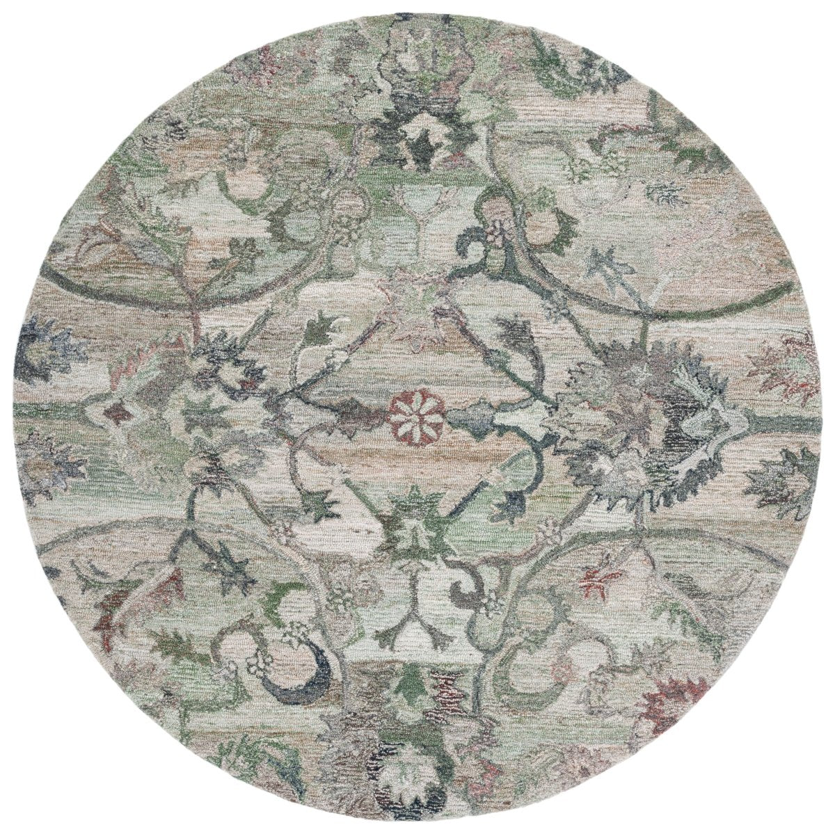 Safavieh Anatolia An401W Sage/Beige Rugs.
