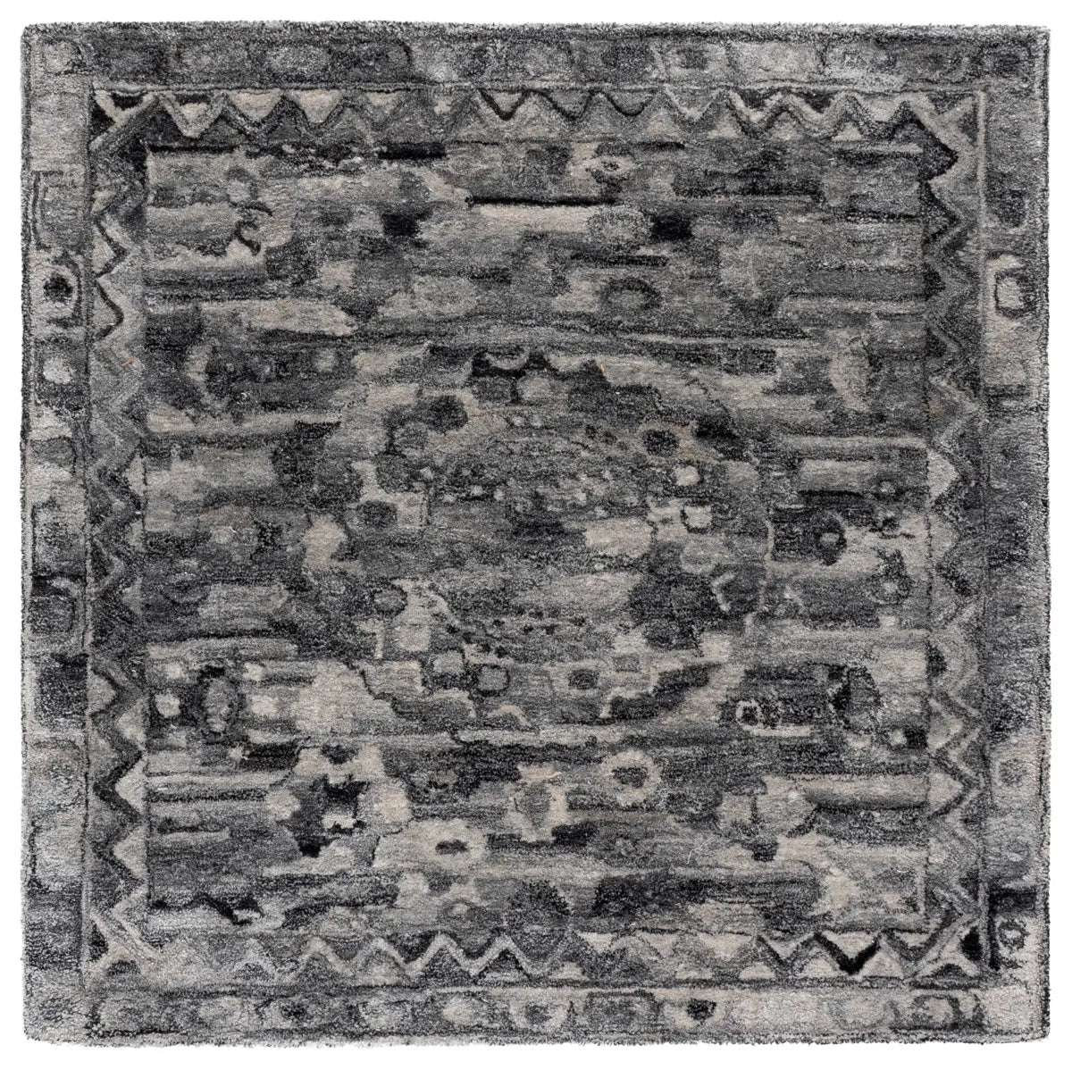 Safavieh Anatolia 6'-0" x 6'-0" Rug in Dark Grey