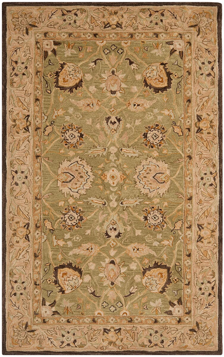 Safavieh Anatolia An512C Sage / Beige Rugs.