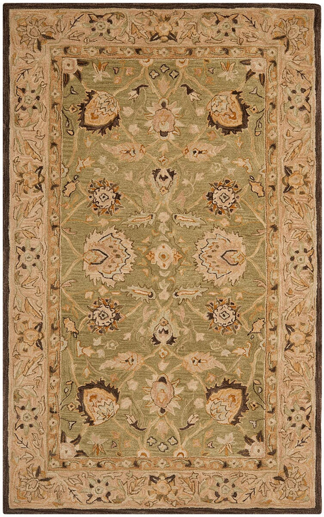 Safavieh Anatolia An512C Sage / Beige Rugs.