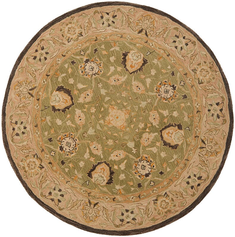 Safavieh Anatolia An512C Sage / Beige Rugs.