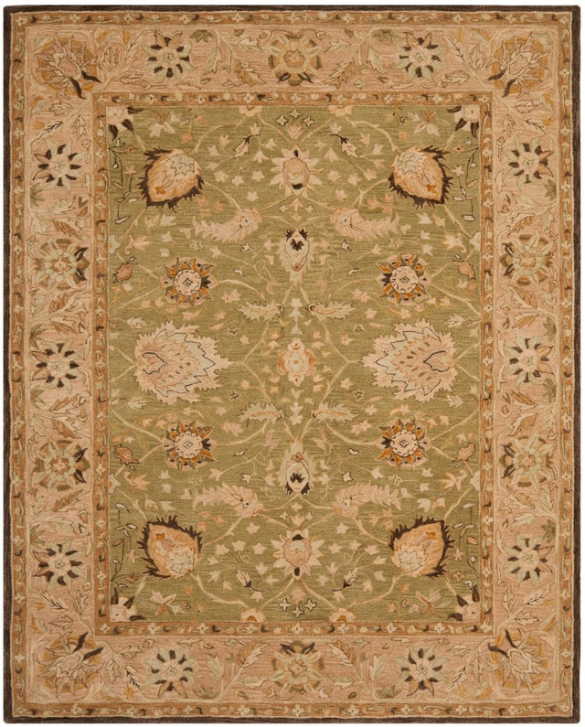 Safavieh Anatolia An512C Sage / Beige Rugs.