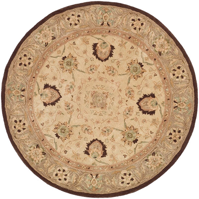 Safavieh Anatolia An512D Ivory / Brown Rugs.