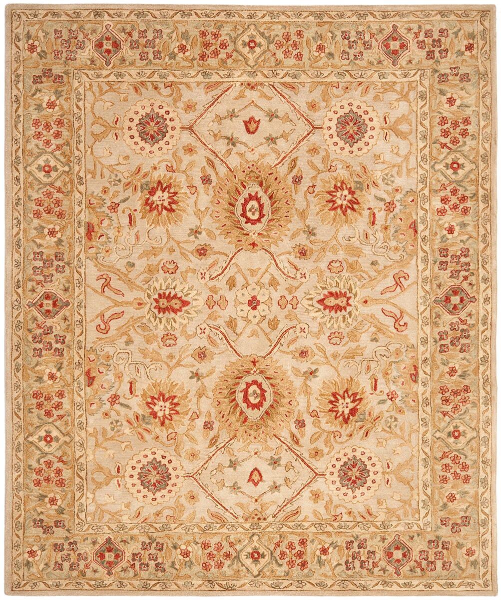 Safavieh Anatolia an516b Grey Beige / Sage Rugs.