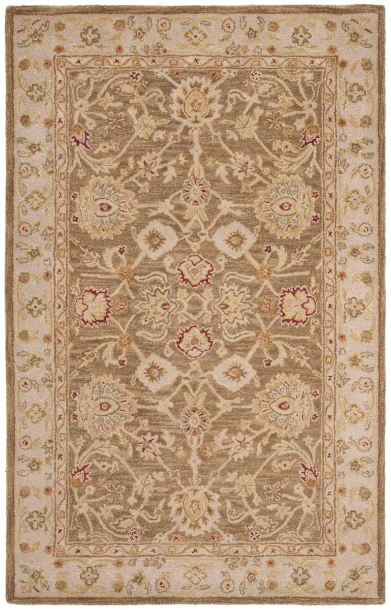 Safavieh Anatolia an522b Tan / Ivory Rugs.
