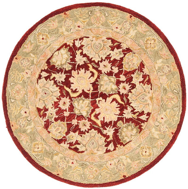 Safavieh Anatolia an522d Red / Moss Rugs.