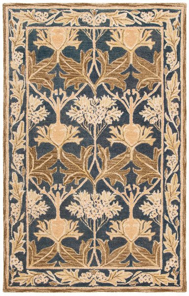 Safavieh Anatolia an541a Navy / Sage Rugs.