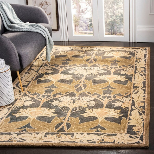 Safavieh Anatolia an541a Navy / Sage Rugs.