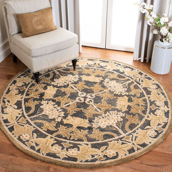 Safavieh Anatolia an541a Navy / Sage Rugs.