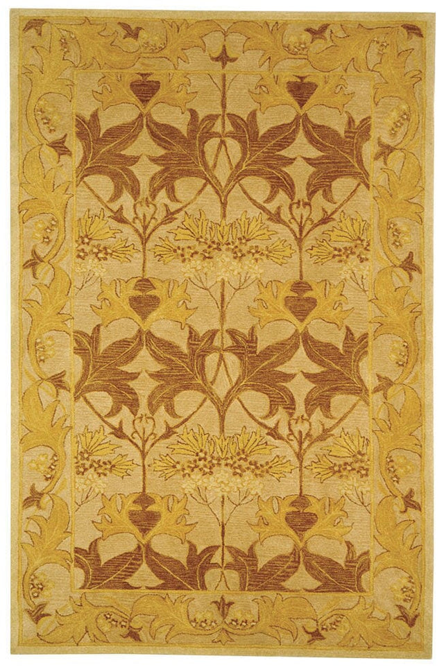 Safavieh Anatolia an541b Ivory / Gold Rugs.