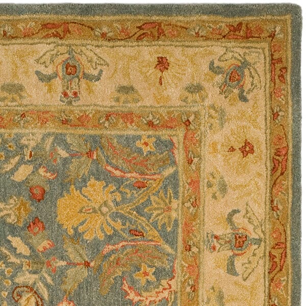 Safavieh Anatolia an544d Light Blue / Ivory Rugs.