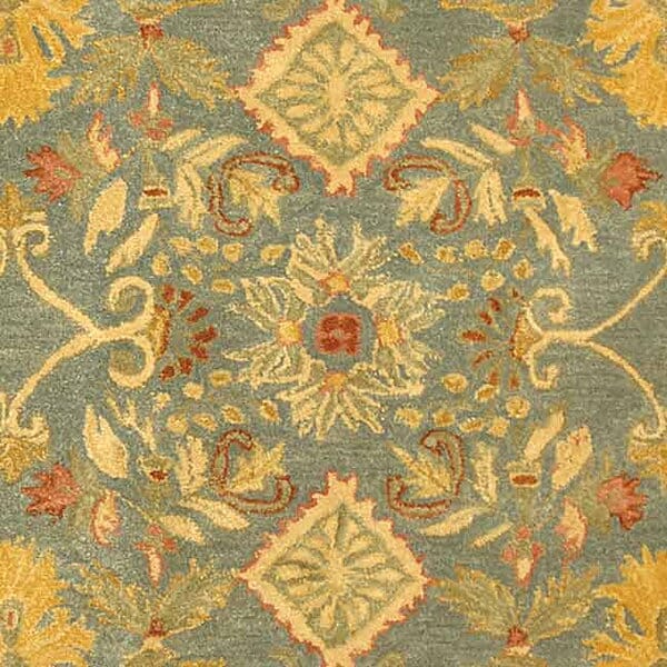 Safavieh Anatolia an544d Light Blue / Ivory Rugs.