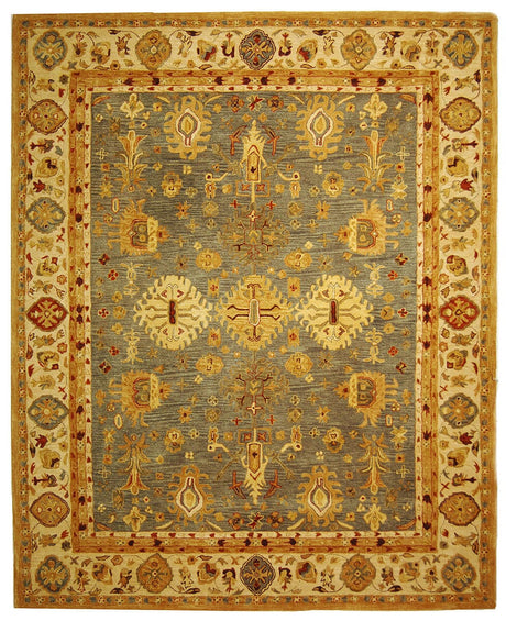 Safavieh Anatolia An547A Blue / Ivory Rugs.