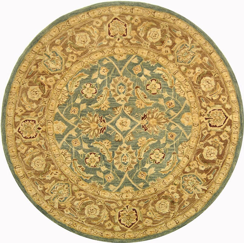 Safavieh Anatolia An549B Blue / Brown Rugs.