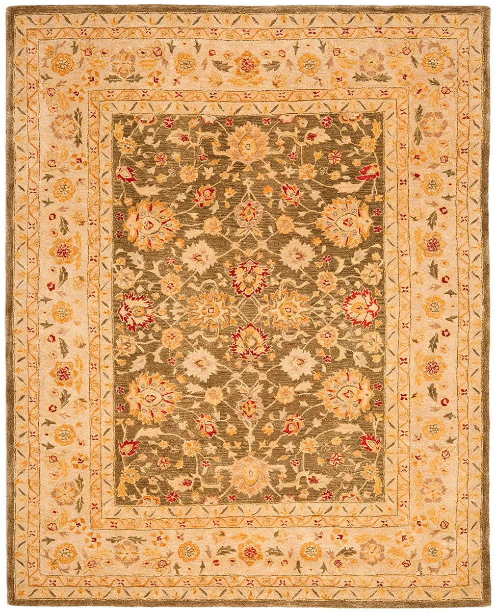 Safavieh Anatolia an553a Green / Gold Rugs.
