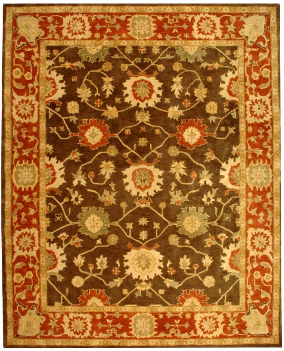 Safavieh Anatolia an554a Olive / Rust Rugs.