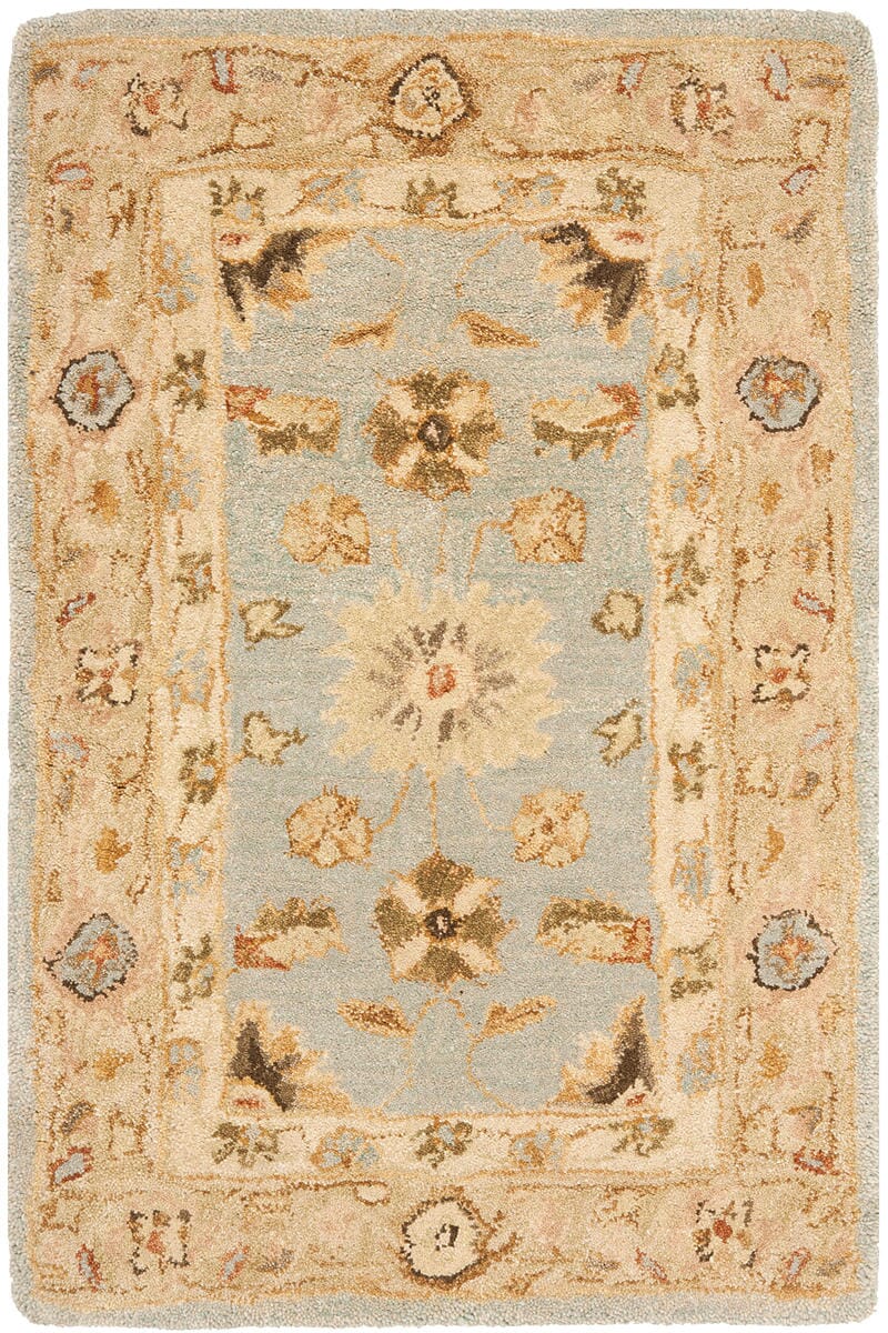 Safavieh Anatolia An556B Blue / Sage Rugs.