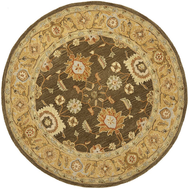 Safavieh Anatolia An556C Brown / Taupe Rugs.