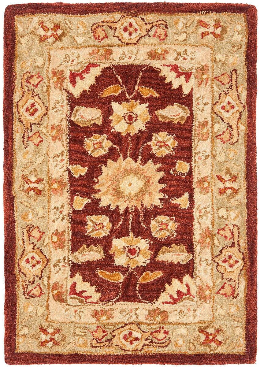 Safavieh Anatolia An556F Red / Sage Rugs.