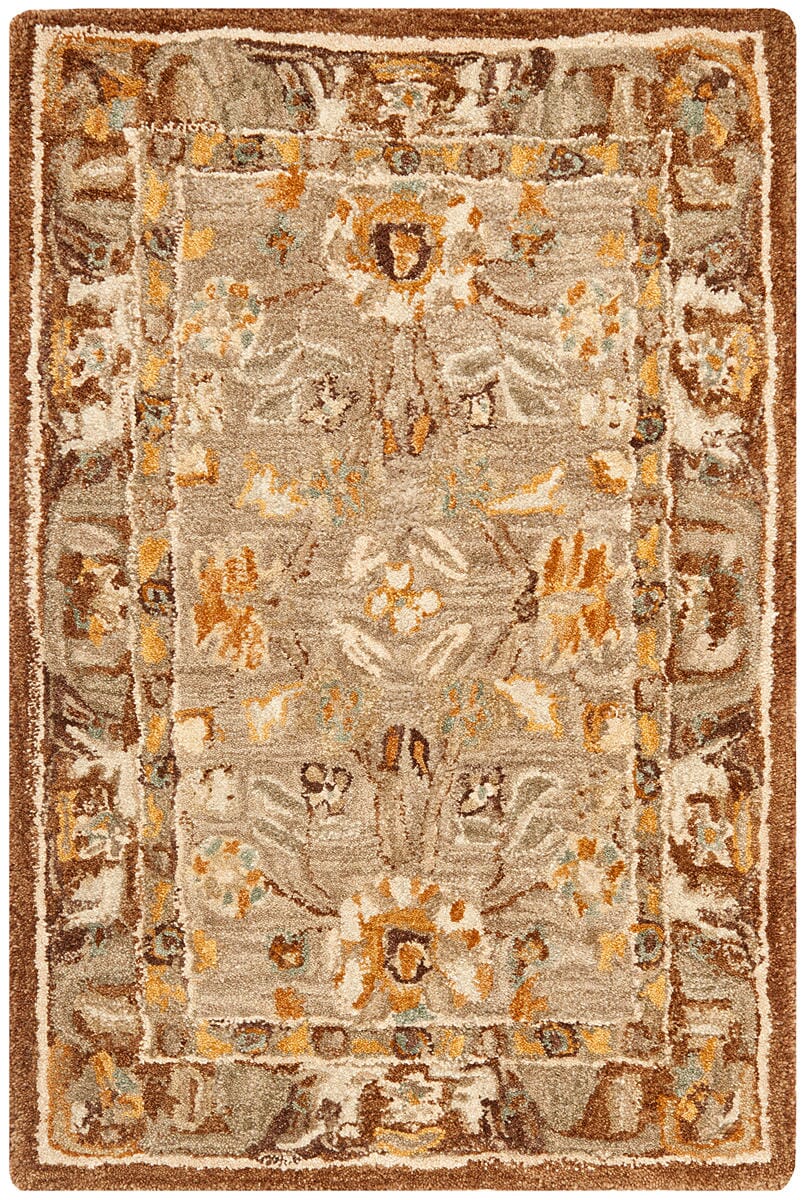 Safavieh Anatolia An558A Dark Grey / Brown Rugs.