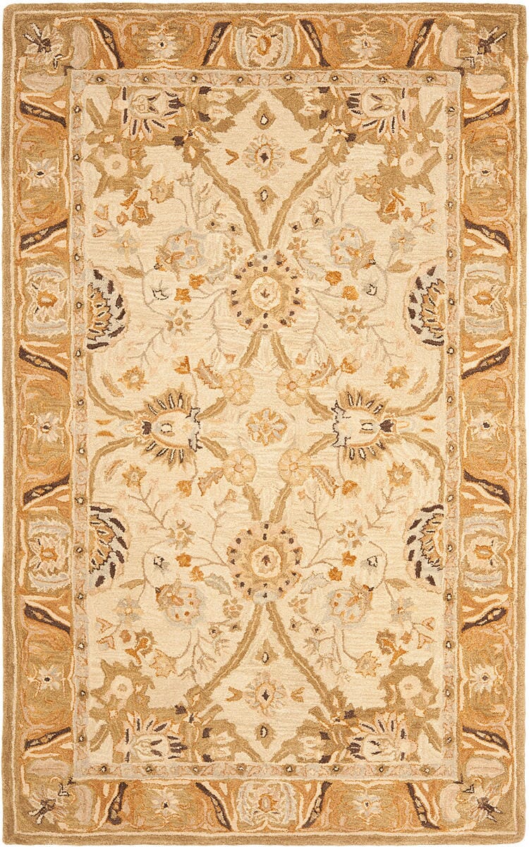 Safavieh Anatolia An558B Silver / Light Brown Rugs.