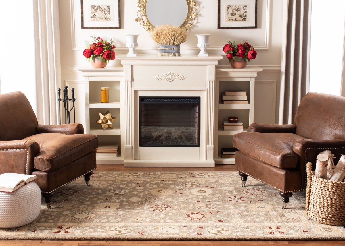 Safavieh Anatolia An559A Beige/Sage Rug.