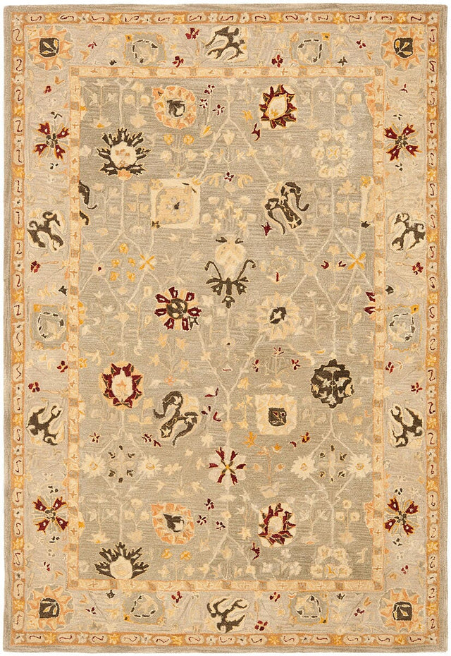 Safavieh Anatolia An559A Grey Blue / Mint Rugs.