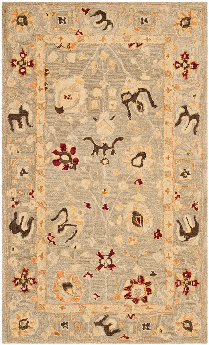 Safavieh Anatolia An559A Grey Blue / Mint Rugs.