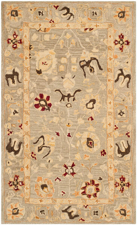 Safavieh Anatolia An559A Grey Blue / Mint Rugs.