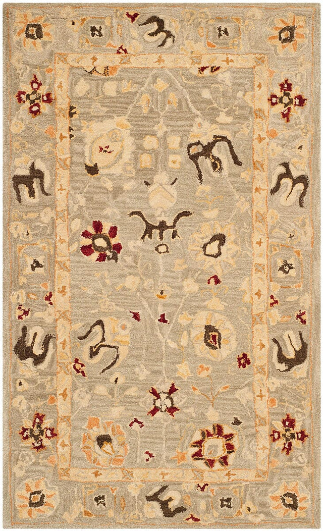 Safavieh Anatolia An559A Grey Blue / Mint Rugs.