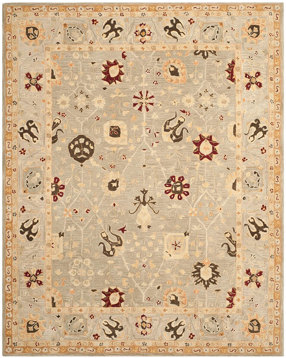 Safavieh Anatolia An559A Grey Blue / Mint Rugs.